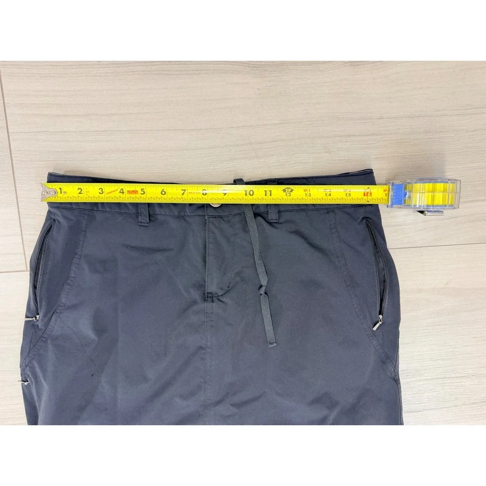 REI Co-op Northway Skort Black Hiking Skirt Sz 10 Gorpcore‎ Outdoor Athletic